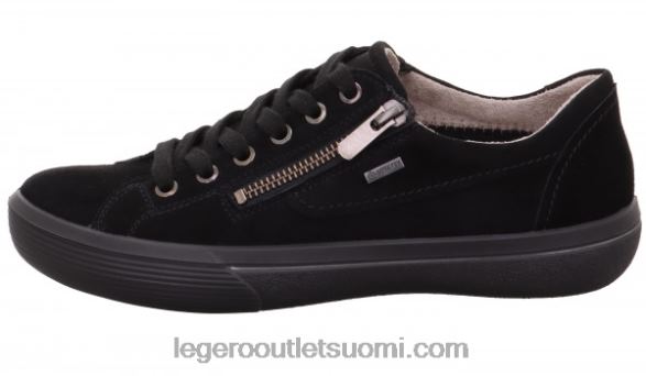 naiset Legero tuoreet lenkkarit mustat 26FL6246