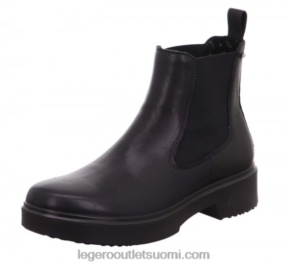 naiset Legero angel chelsea saappaat mustat 26FL6273