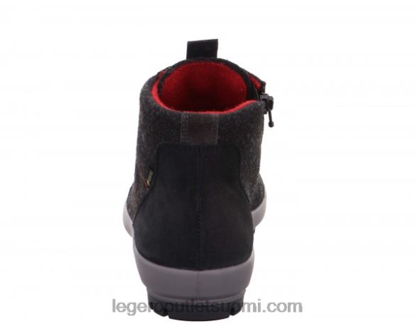 naiset Legero musta tanaro vaellusnilkkurit 26FL6307