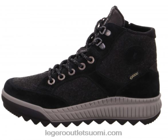 naiset Legero tirano saappaat mustat 26FL6251