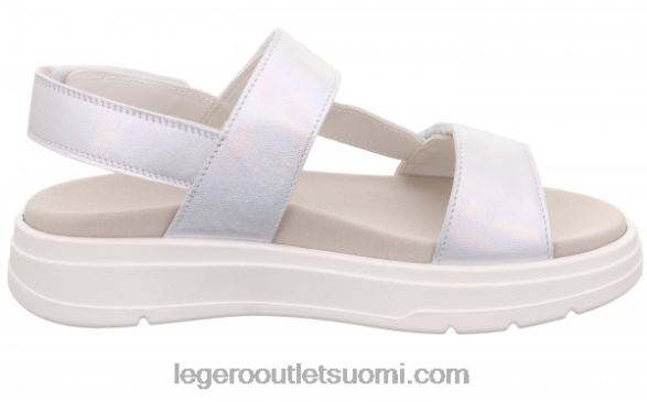 naiset Legero Sunwalker metallinen hopea 26FL6119