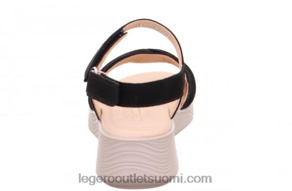 naiset Legero sandaalit mustat mustat 26FL6335
