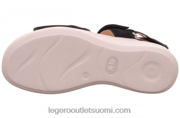 naiset Legero sandaalit mustat mustat 26FL6335